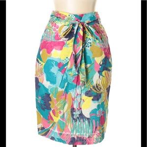 J. Crew Tropical Skirt sz 10 NWT